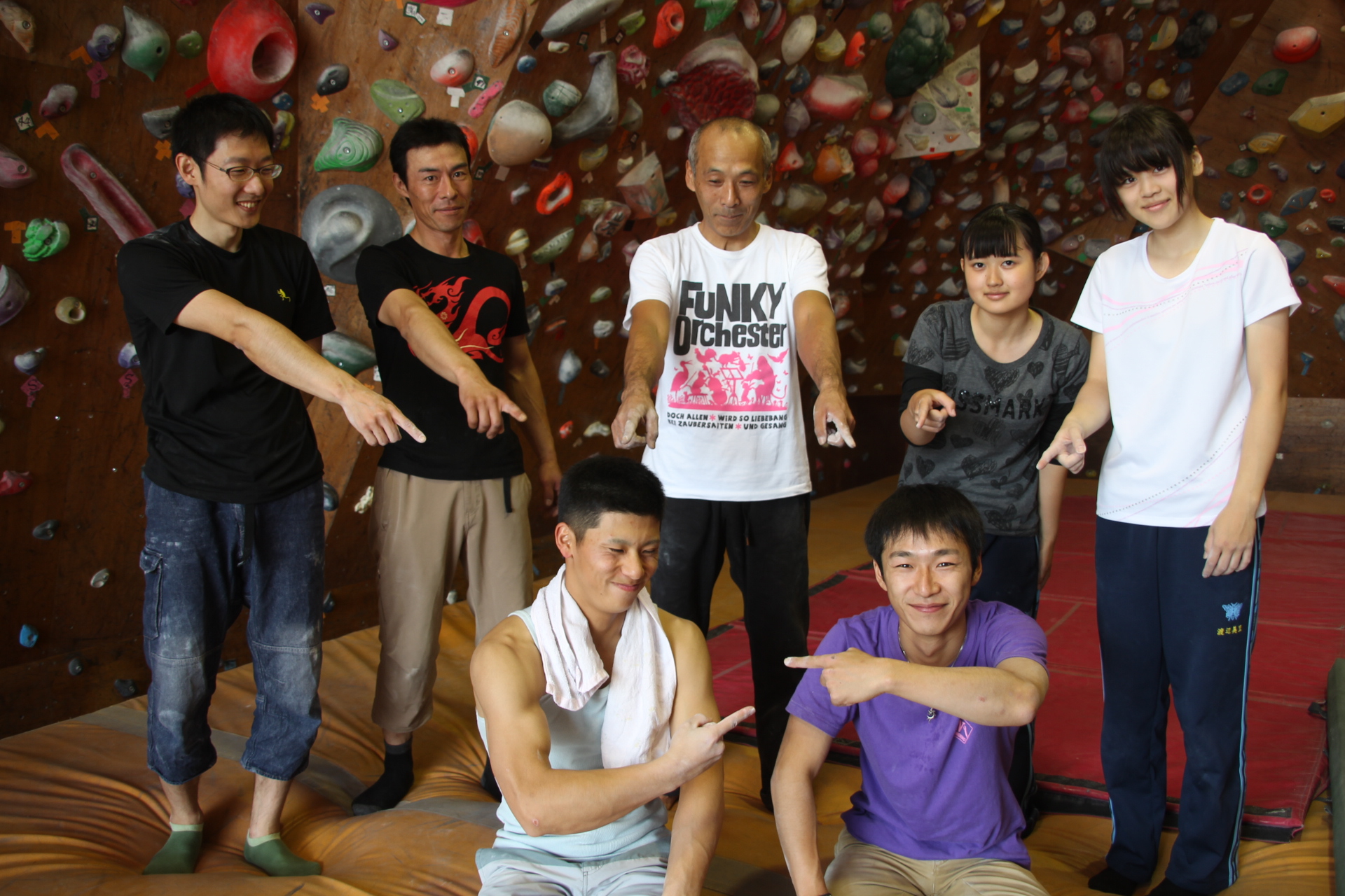 午前の部のメンバー!